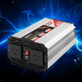 1000W Pure Sine Wave Inverter Dual 240V, USB - Giantz