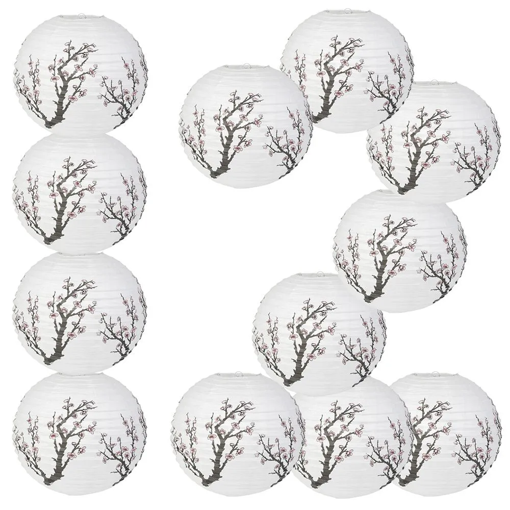 12 PACK | Cherry Blossom / Sakura Paper Lantern