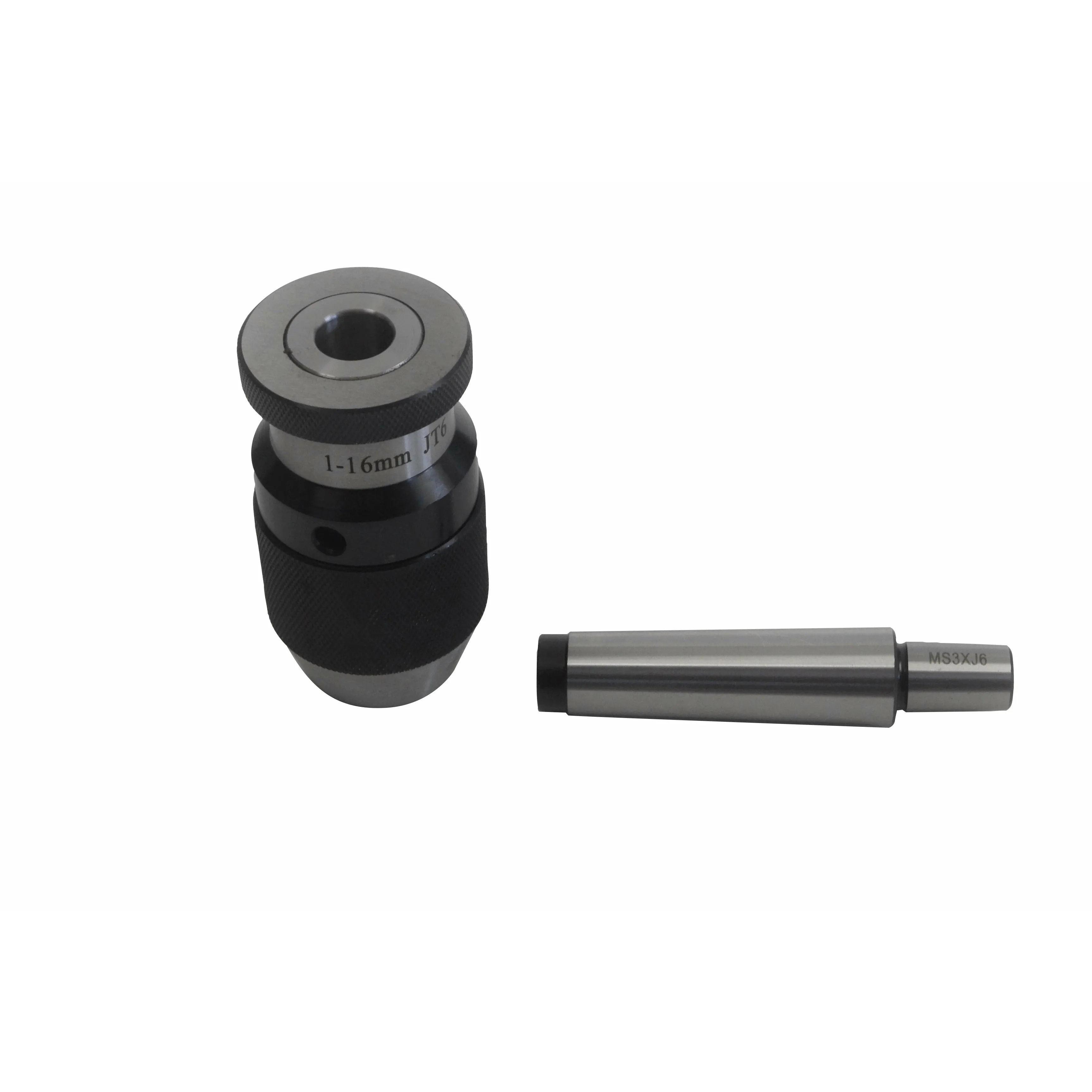 1/32-5/8" or 1-16mm Keyless Drill Chuck with MT3/JT6 Drawbar Arbor