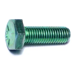 1/4"-28 x 3/4" Green Rinsed Zinc Grade 5 Hex Cap Screws (328 pcs.)