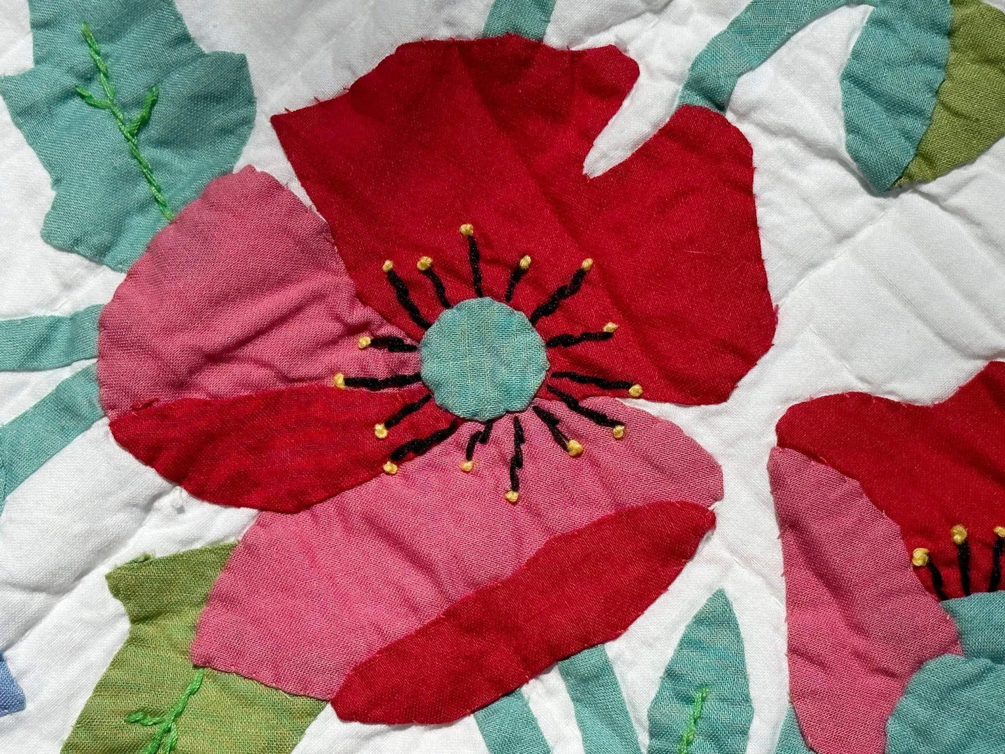 1930s Poppy Kit Quilt