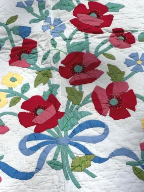 1930s Poppy Kit Quilt