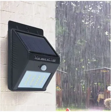 20 LED Security Garden Garage Solar Motion Sensor Light