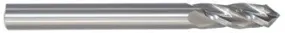 208-400500: 1/2in. Dia., 3in. Overall Length, 4-Flute, Carbide Drill Mill- SE, 90 deg, Uncoated, USA