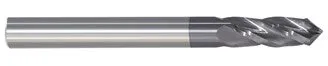 208-420750: 3/4in. Dia., 4in. Overall Length, 4-Flute, Carbide Drill Mill- SE, 90 deg, AlTiN, USA