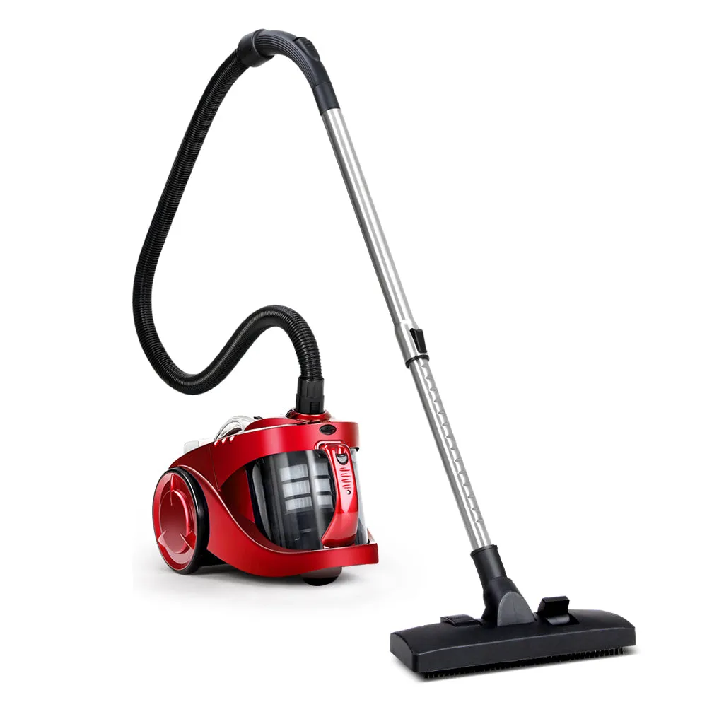 2200W Bagless Vacuum Cleaner Red