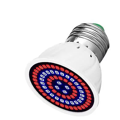 2Pcs B22 80 LEDs LED Grow Light Bulb For Indoor Plants,Full Spectrum Garden Decoration Lamp AZ1246