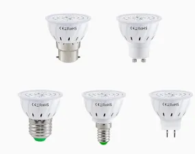 2Pcs GU10 80 LEDs LED Grow Light Bulb For Indoor Plants,Full Spectrum Garden Decoration Lamp AZ1248