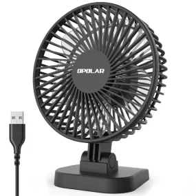 3 Speeds Mini Portable USB Desk Fan