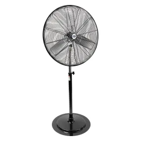 30 In. 3-Speed Adjustable Height Pedestal Fan