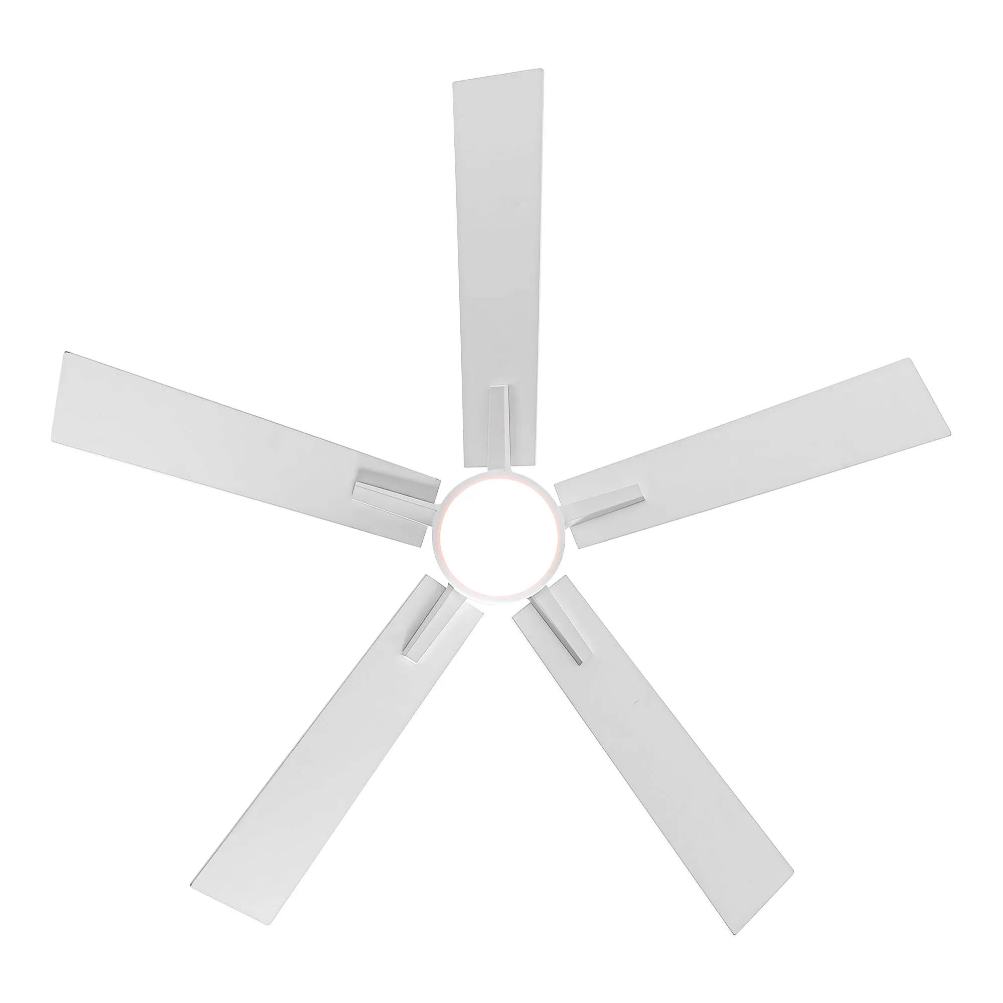 48" DC Motor 5 Blades Modern Downrod Mount Ceiling Fan