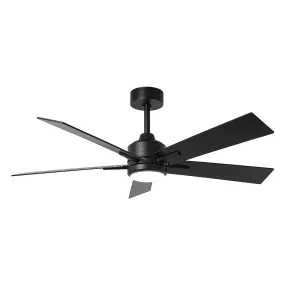 48" DC Motor 5 Blades Modern Downrod Mount Ceiling Fan