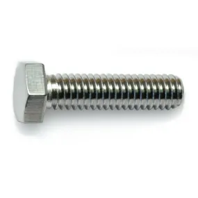 5/16"-18 x 1-1/4" Polished 18-8 Stainless Hex Cap Screws (6 pcs.)