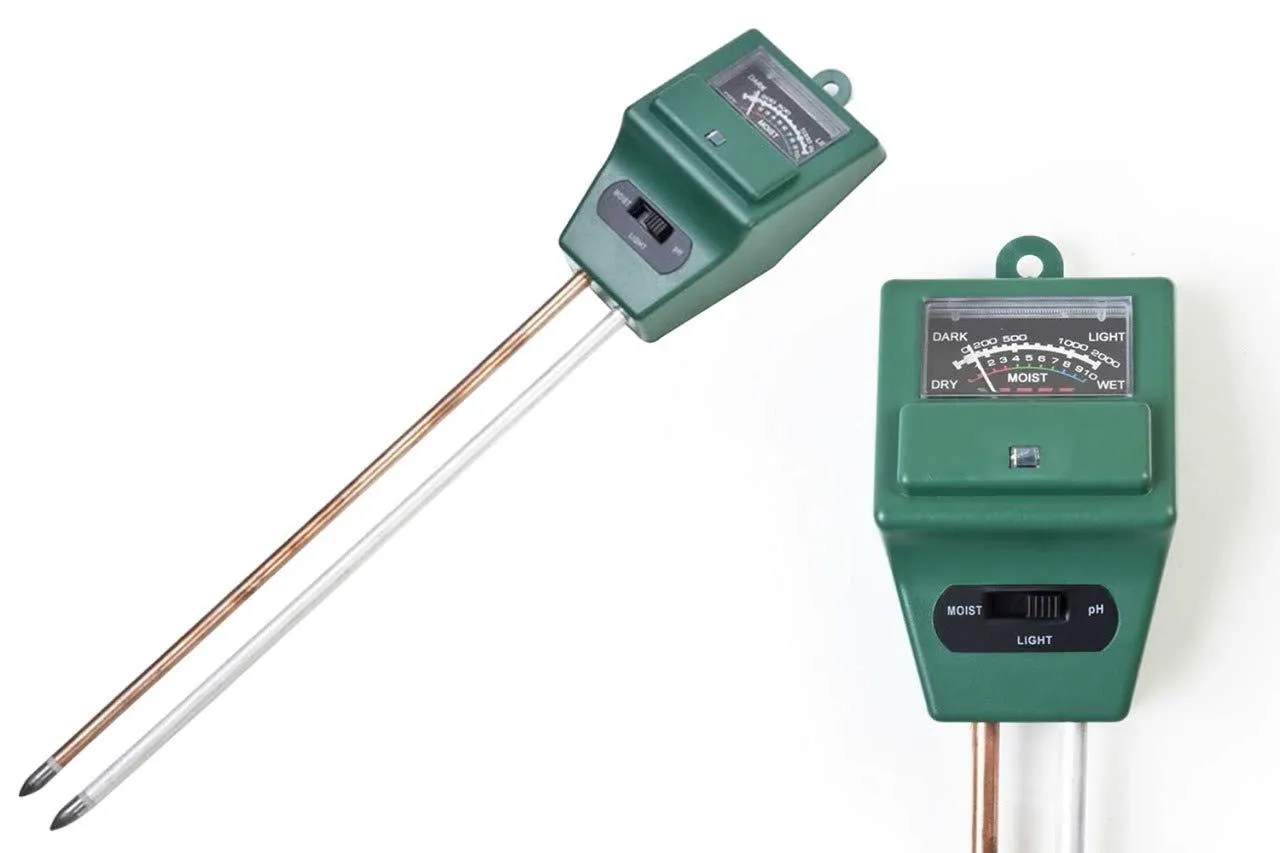 605 -3 Way Soil Meter (pH Testing Meter)