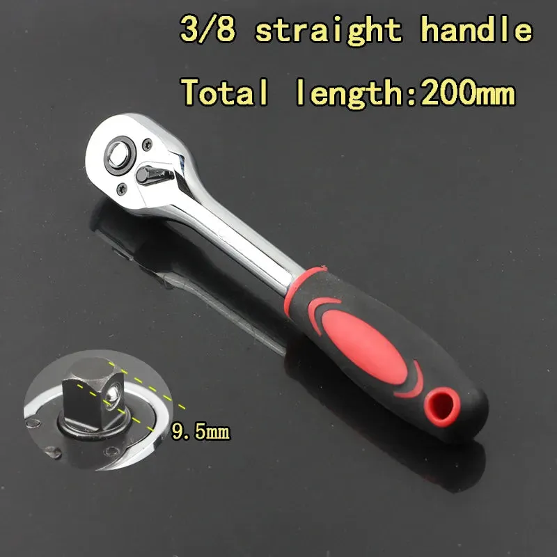 72teeth 1/4" 3/8" 1/2" adjustable extension ratchet handle wrench long rotating telescopic socket ratchet wrench spanner