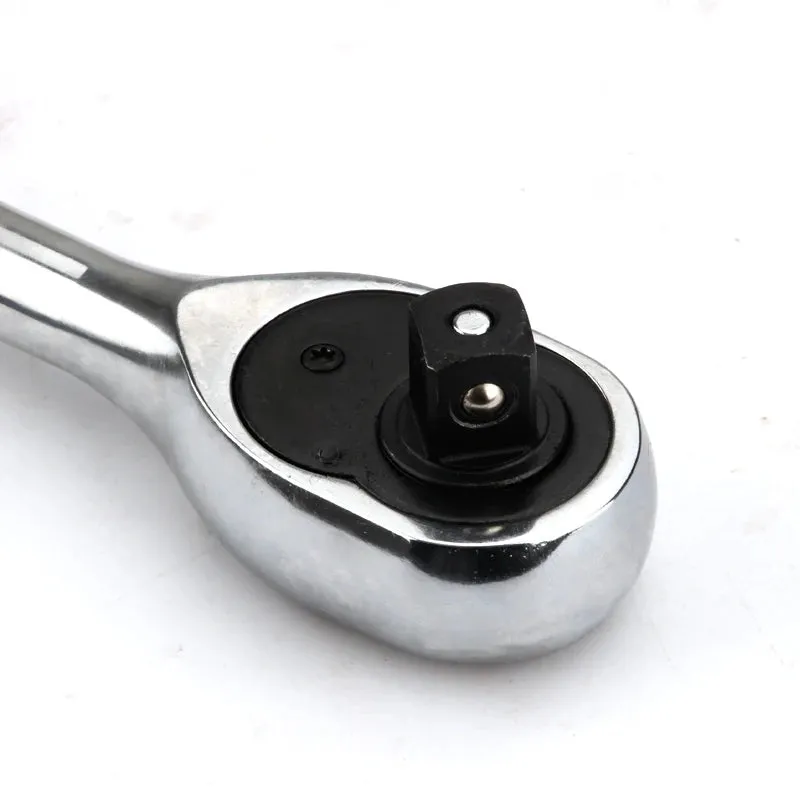 72teeth 1/4" 3/8" 1/2" adjustable extension ratchet handle wrench long rotating telescopic socket ratchet wrench spanner