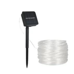 9M Solar Leather Cord Tube Led String Light M24-5-5