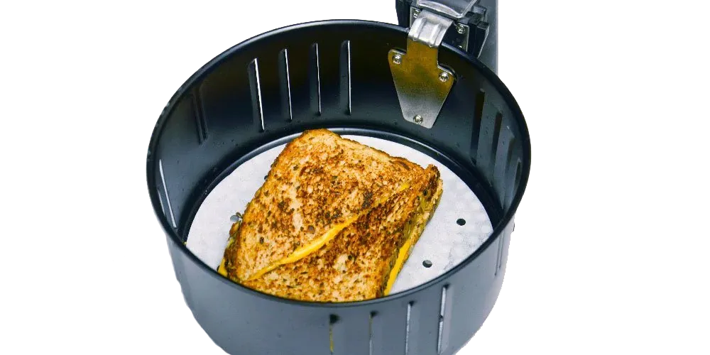 9" Perforated Parchment Non-Stick Air Fryer Liners - 100 Pieces