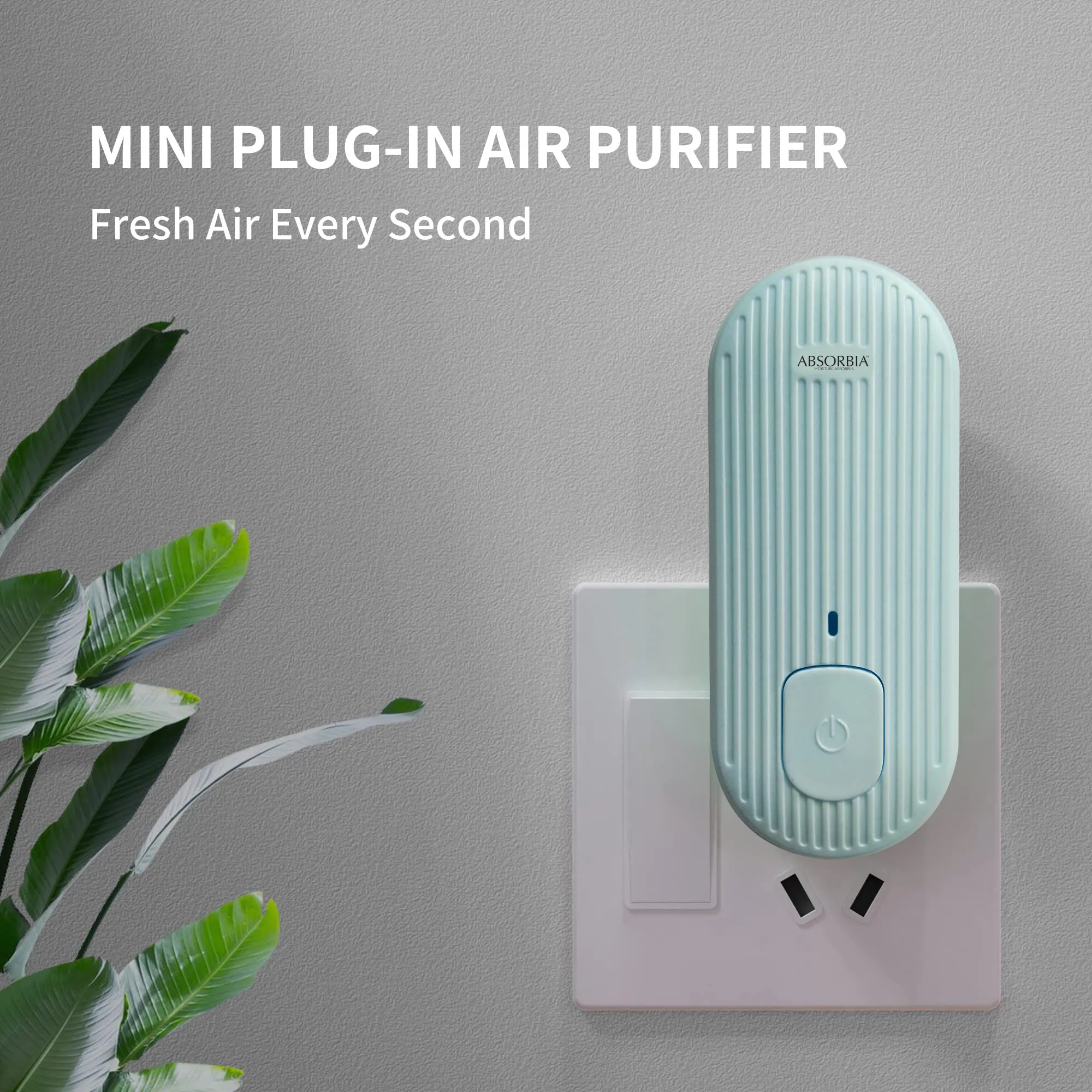 ABSORBIA Air Purifier with negative ions to remove dust and odour