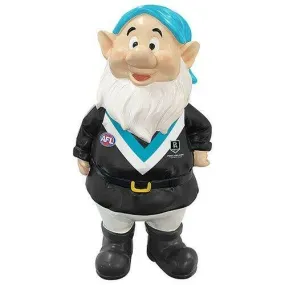 AFL Mini Garden Gnome - Port Adelaide Power - Polyresin - 18cm