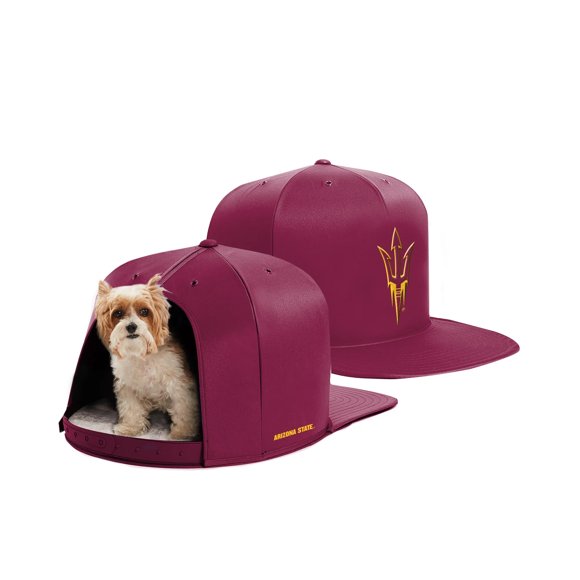 ARIZONA STATE UNIVERSITY NAP CAP PREMIUM DOG BED