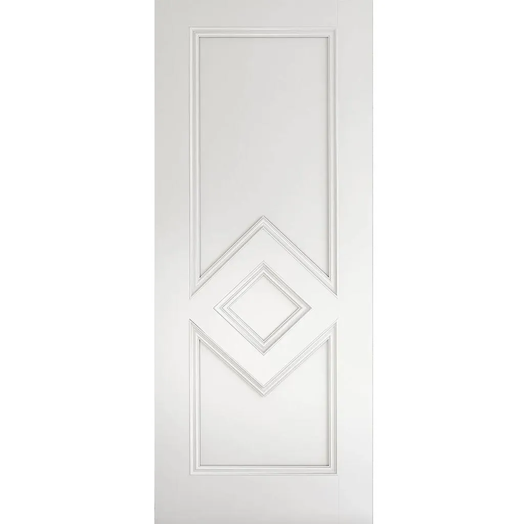 Ascot Double Evokit Pocket Doors - White Primed