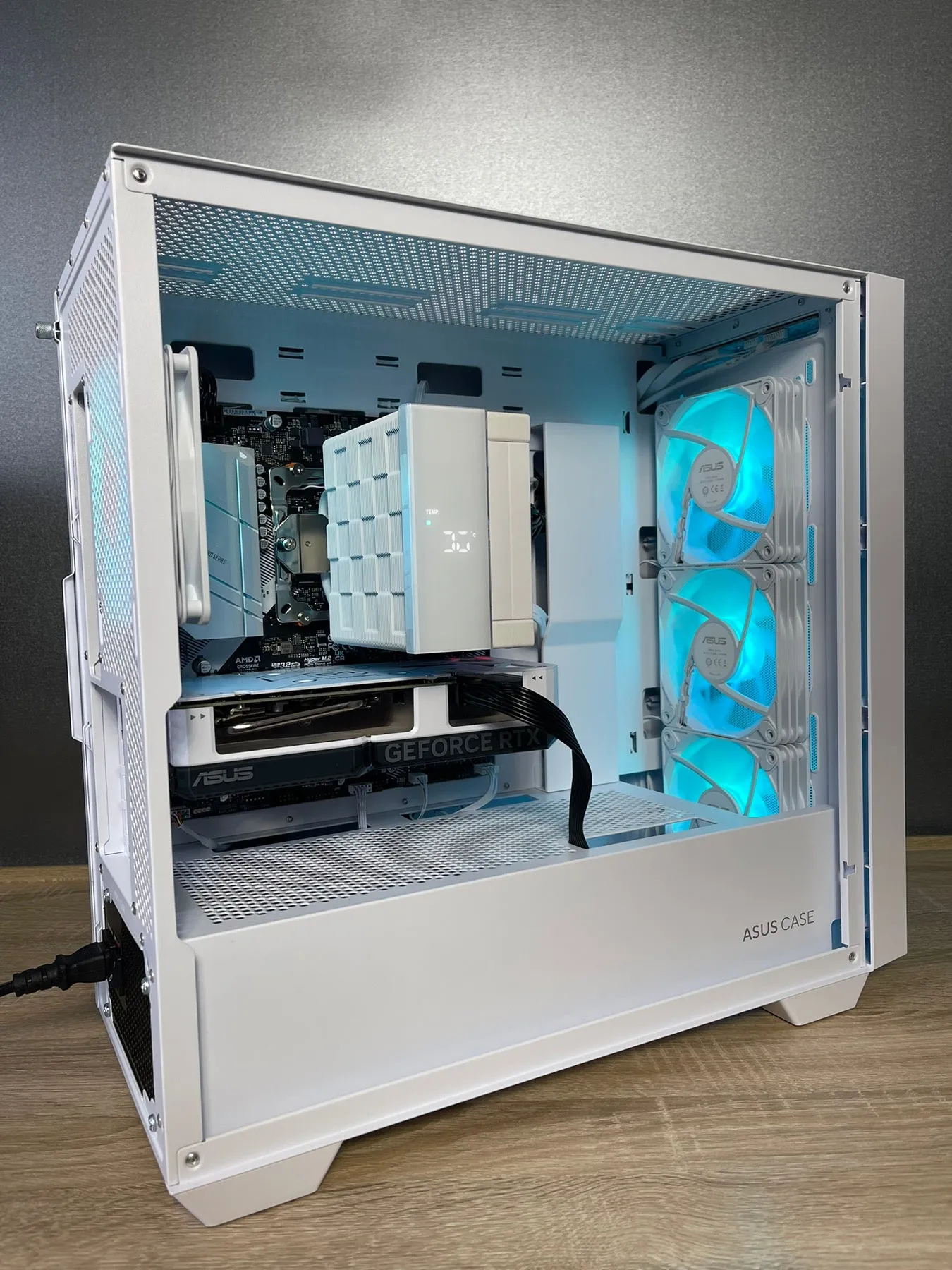 Asus PC Case A21 Plus ARGB White