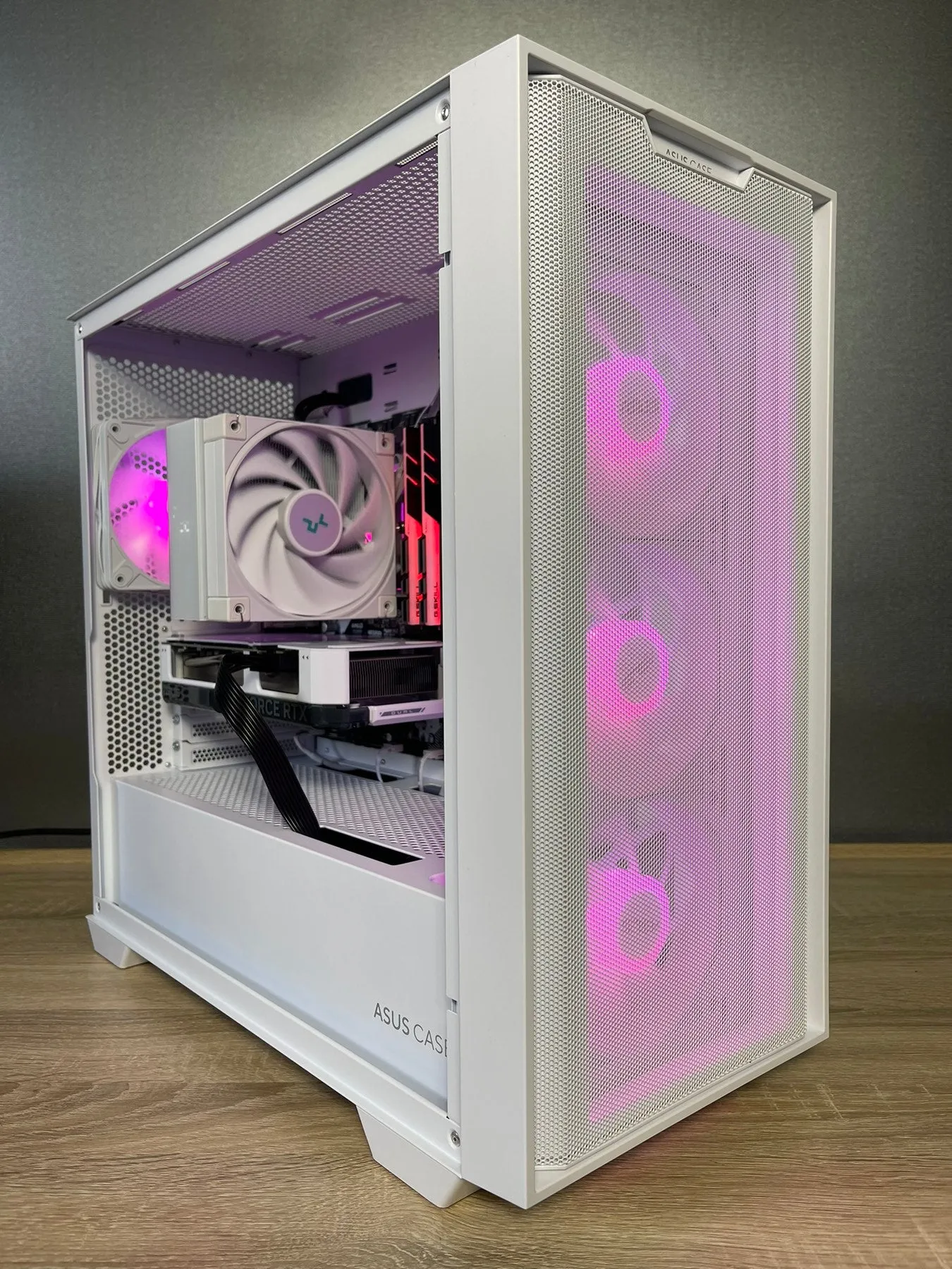 Asus PC Case A21 Plus ARGB White