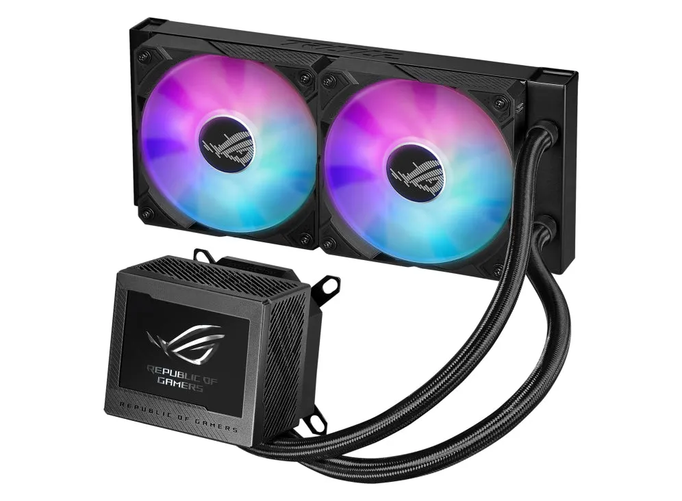 Asus Rog Ryujin Iii 240 Argb - Processor Liquid Cooling System - With Lcd Display