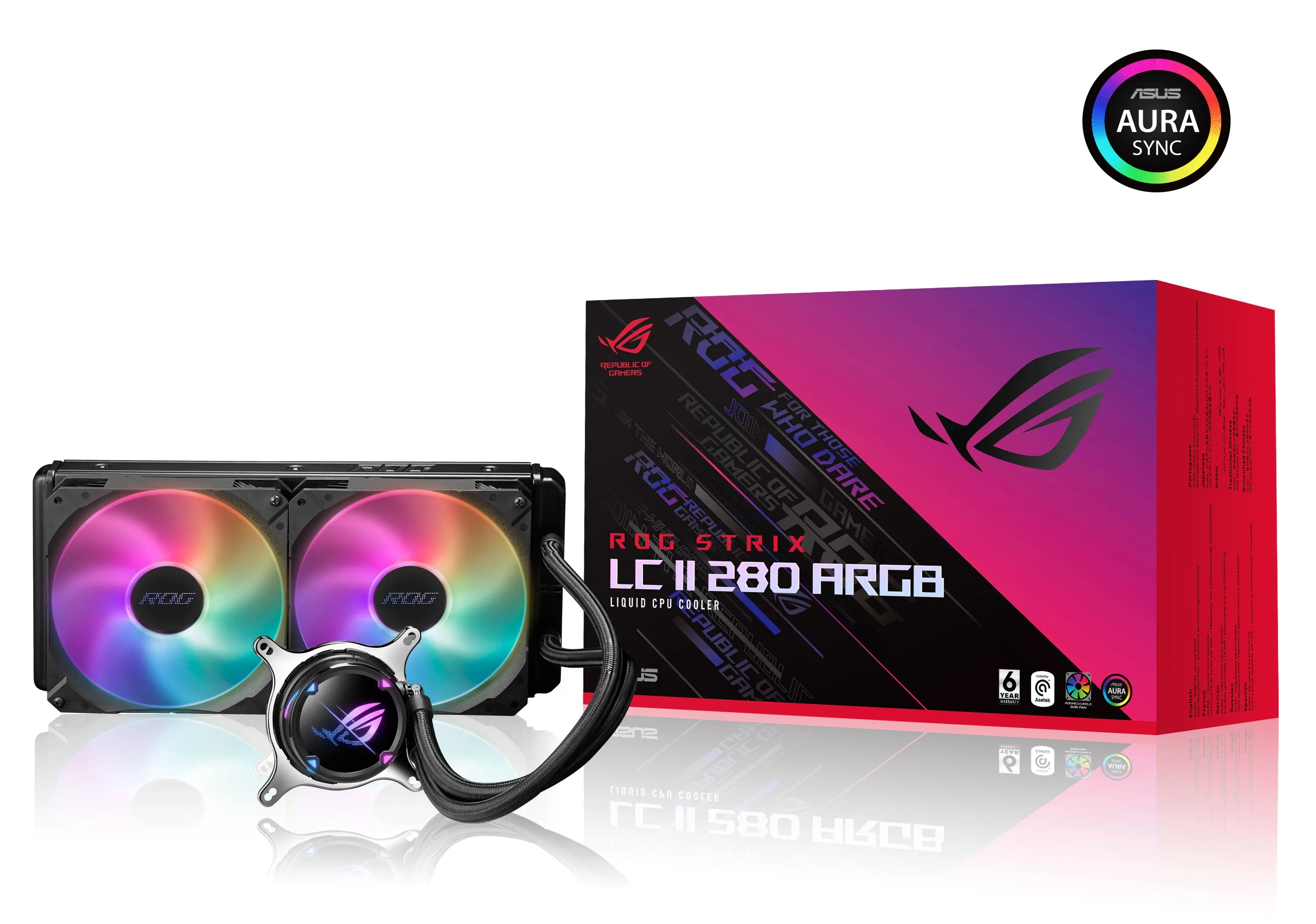 Asus Rog Strix Lc Ii 280 Argb - Processor Liquid Cooling System