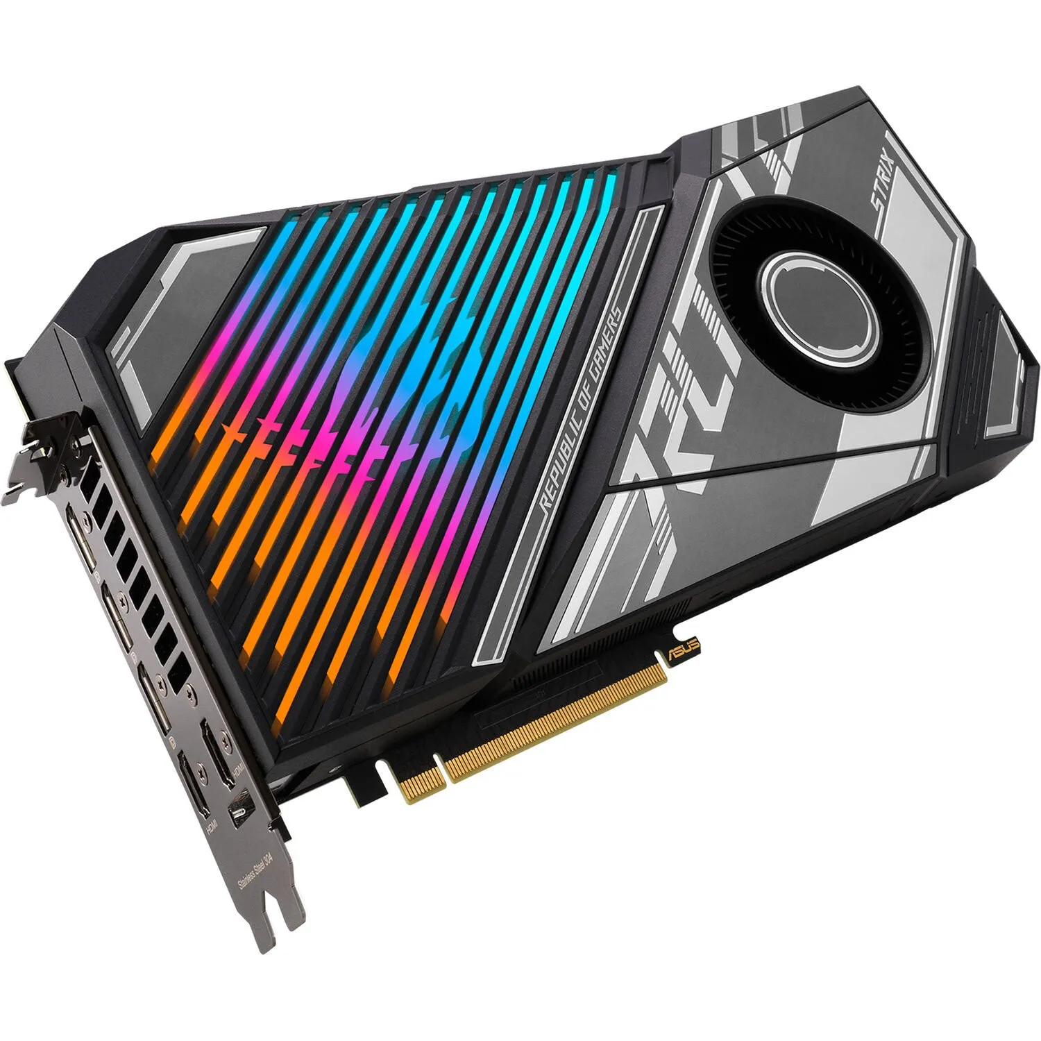 ASUS ROG Strix LC NVIDIA GeForce RTX 4090 OC Edition Gaming Graphics Card (PCIe 4.0, 24 GB GDDR6X, HDMI 2.1, DisplayPort 1.4a, 240 mm radiator, 560mm tubing) ROG-STRIX-LC-RTX4090-O24G-GAMING