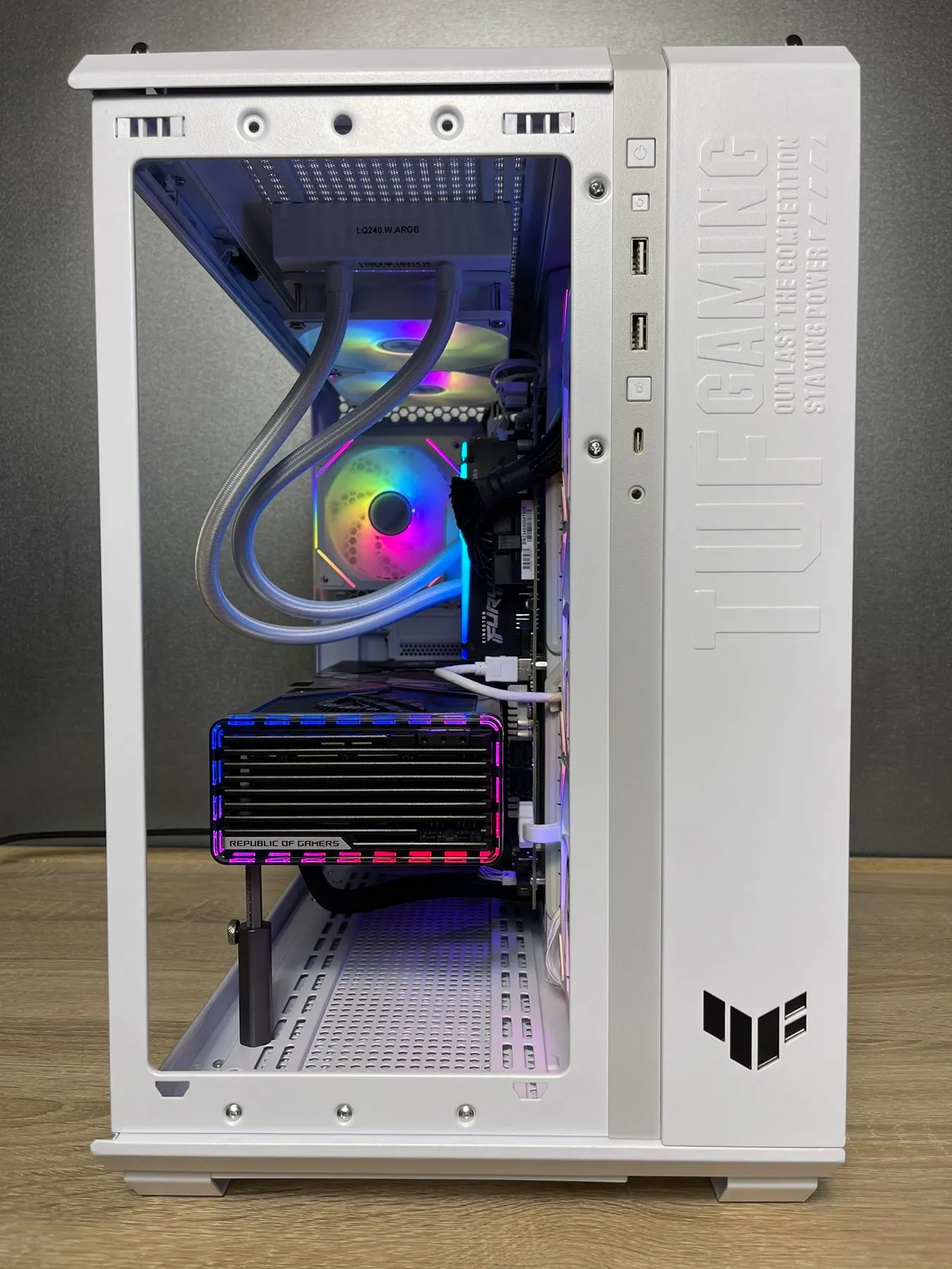 Asus TUF PC Case GT502 Plus White