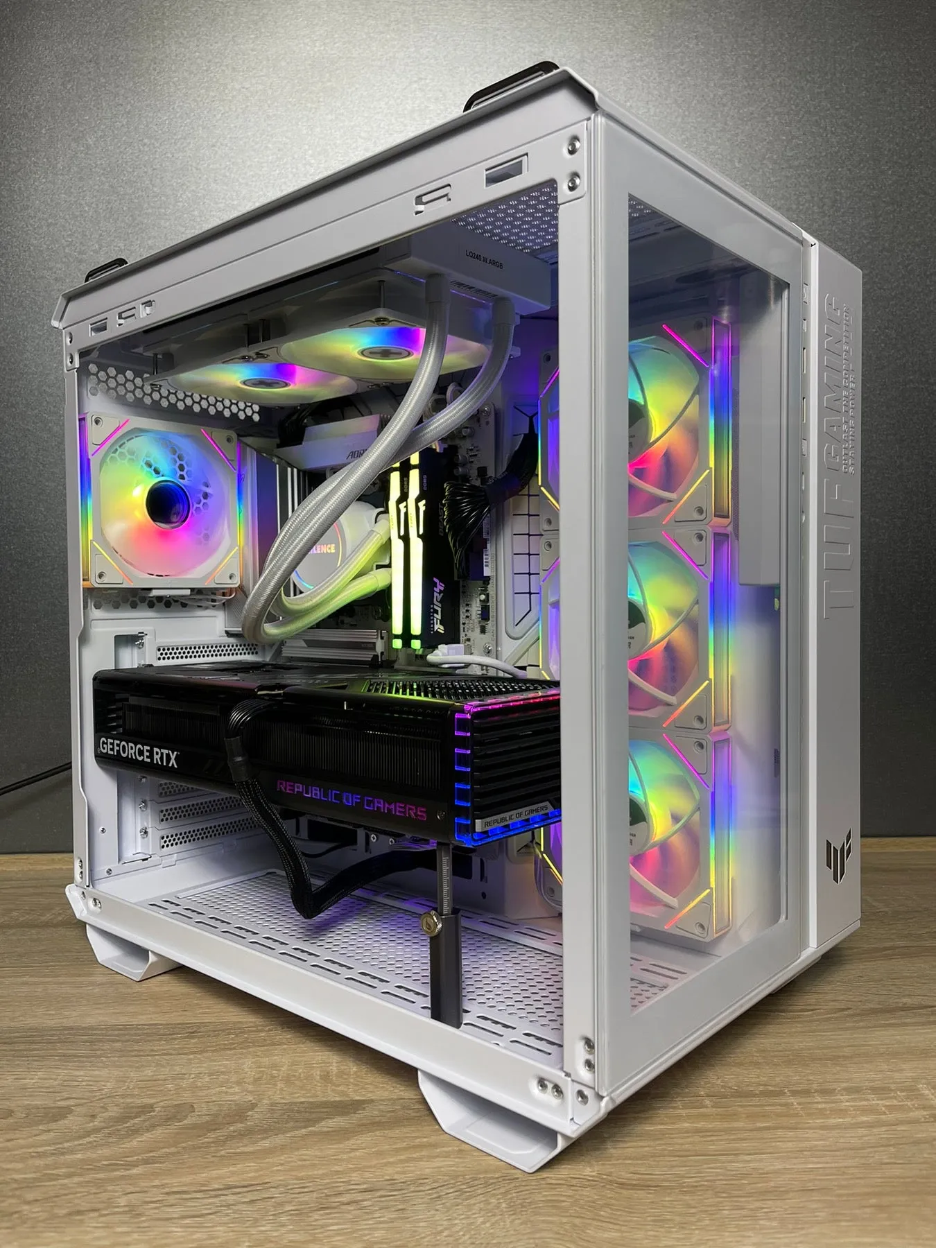 Asus TUF PC Case GT502 Plus White