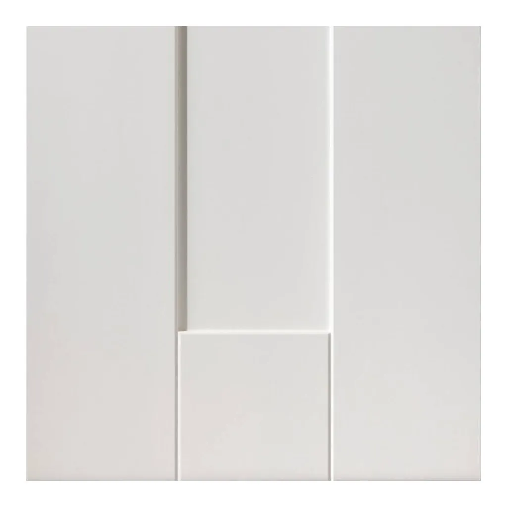 Axis Panelled Double Evokit Pocket Doors - White Primed