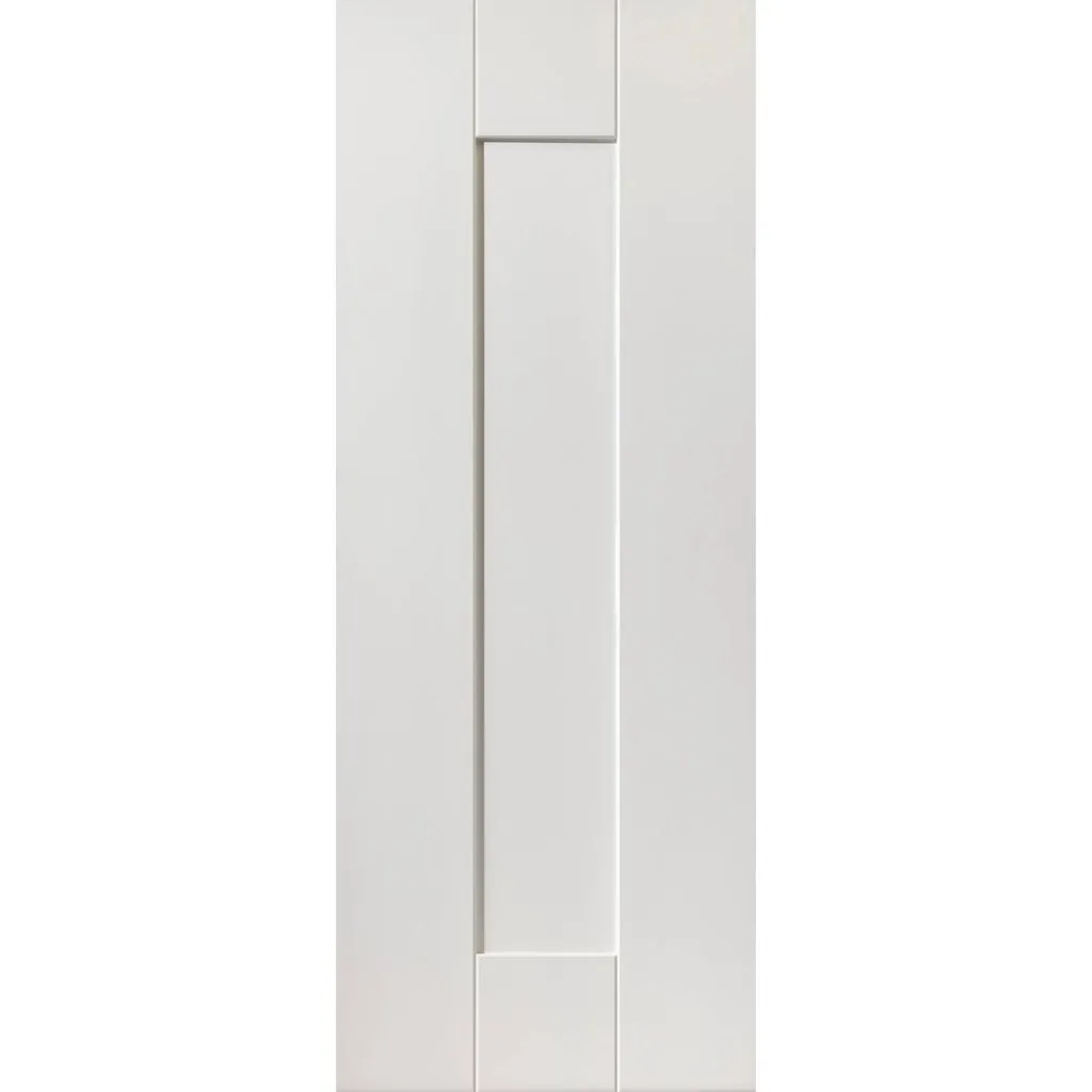 Axis Panelled Double Evokit Pocket Doors - White Primed