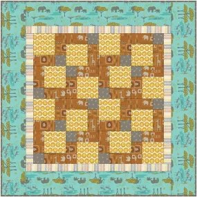 Baby Nines Quilt Quilt Pattern PQ-032w  - Wholesale Product