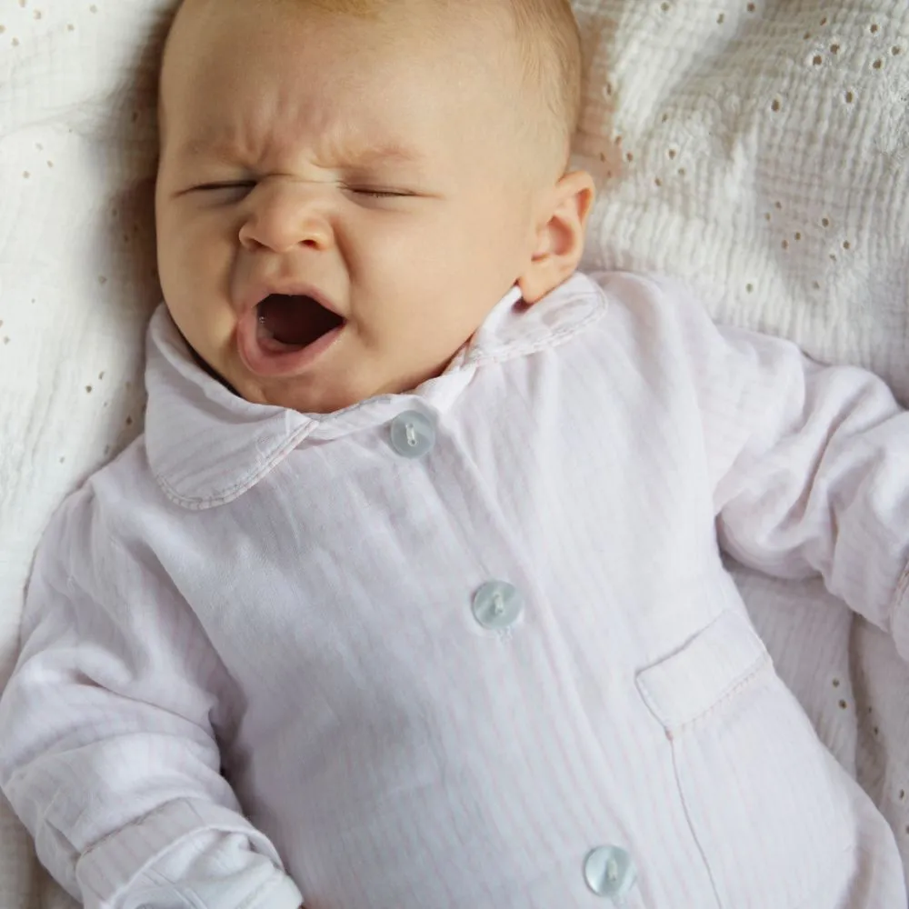 Baby Sleep Suit - Cotton Cashmere