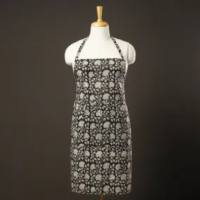 Bagru Block Printed Cotton Apron with Pocket 19