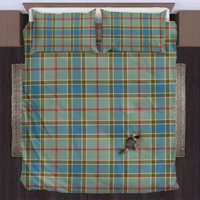 Balfour Blue Tartan Bedding Set