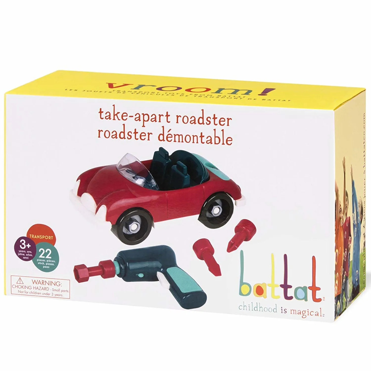 Battat Take Apart Roadster Red