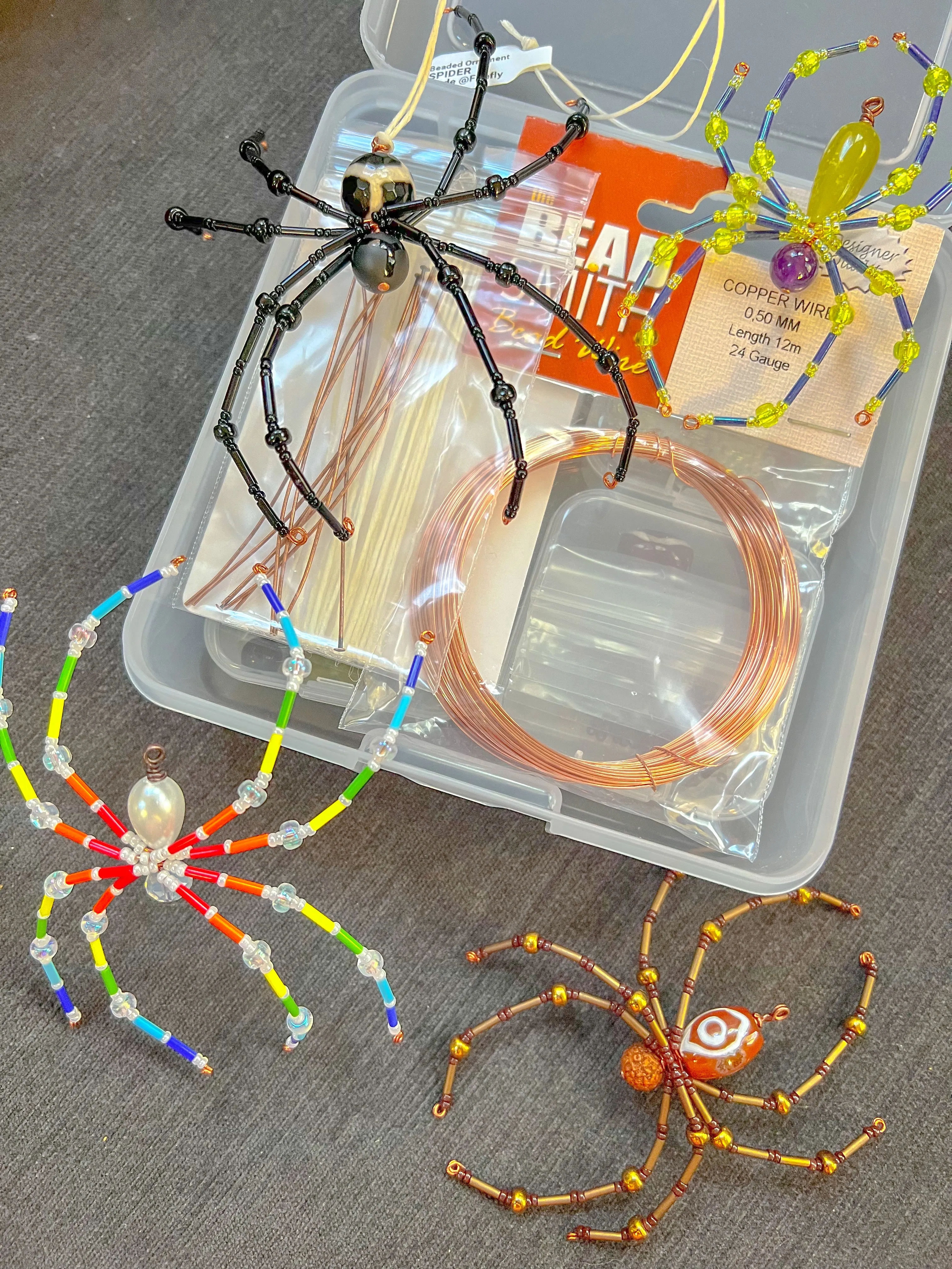 Beaded Spiders Kit