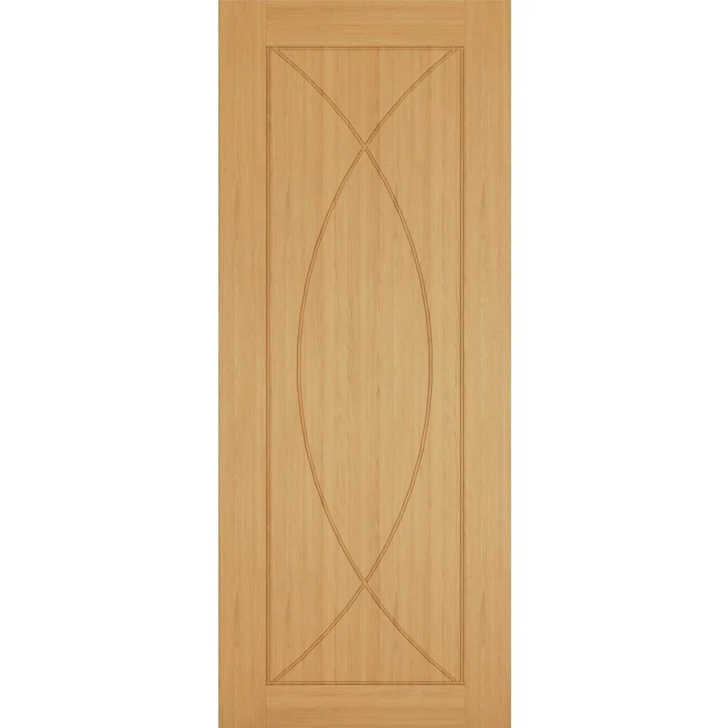 Bespoke Amalfi Oak Fire Internal Door Pair - 1/2 Hour Fire Rated - Prefinished