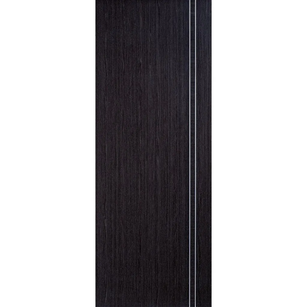 Bespoke Fire Internal Door Pair, Ash Grey Zanzibar Pair - 1/2 Hour Fire Rated - Prefinished