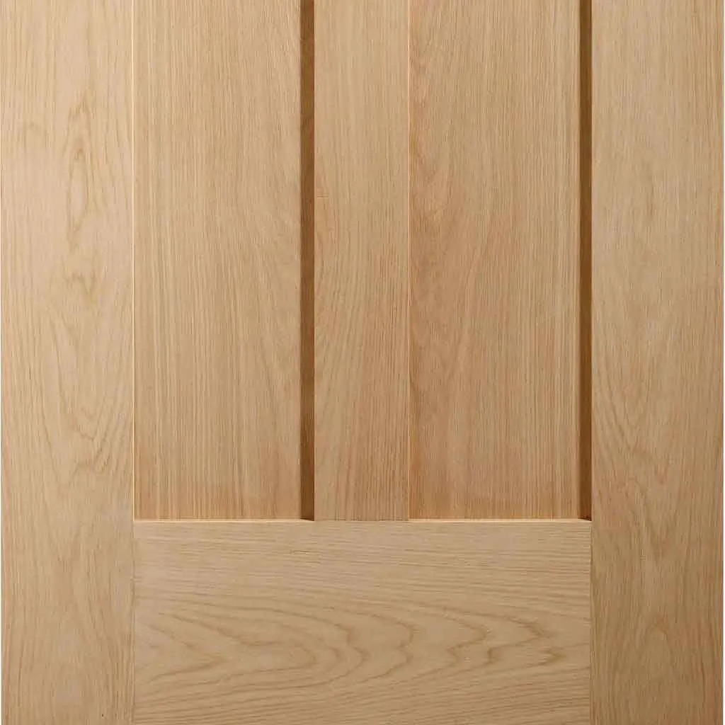 Bespoke Pass-Easi Novara Oak 2 Panel - 2 Sliding Doors and Frame Kit