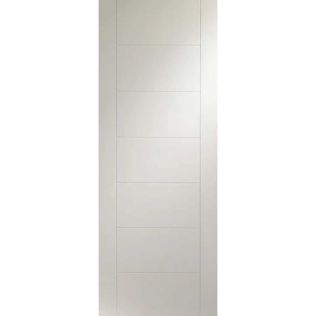 Bespoke Pass-Easi Palermo Flush - 2 Sliding Doors and Frame Kit - White Primed