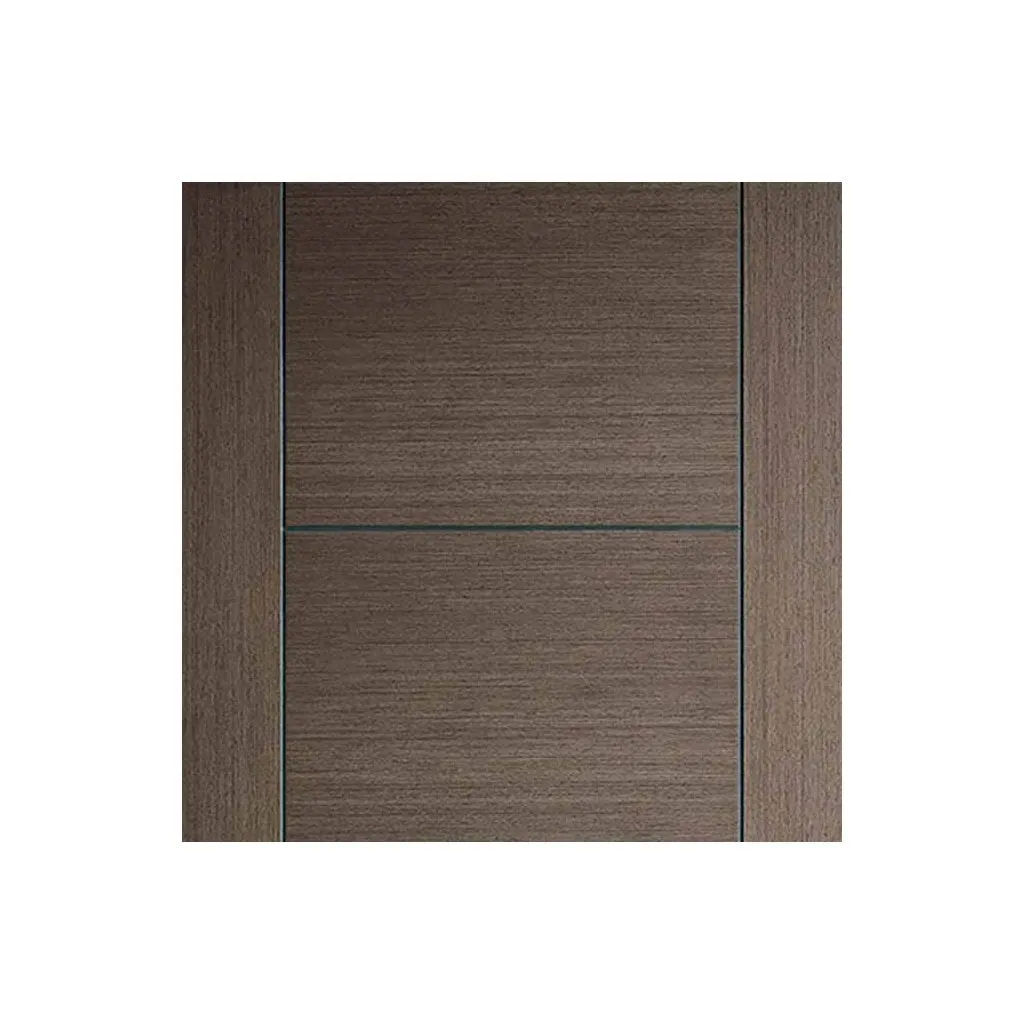 Bespoke Pass-Easi Vancouver Chocolate Grey Door - 3 Sliding Doors and Frame Kit - Prefinished