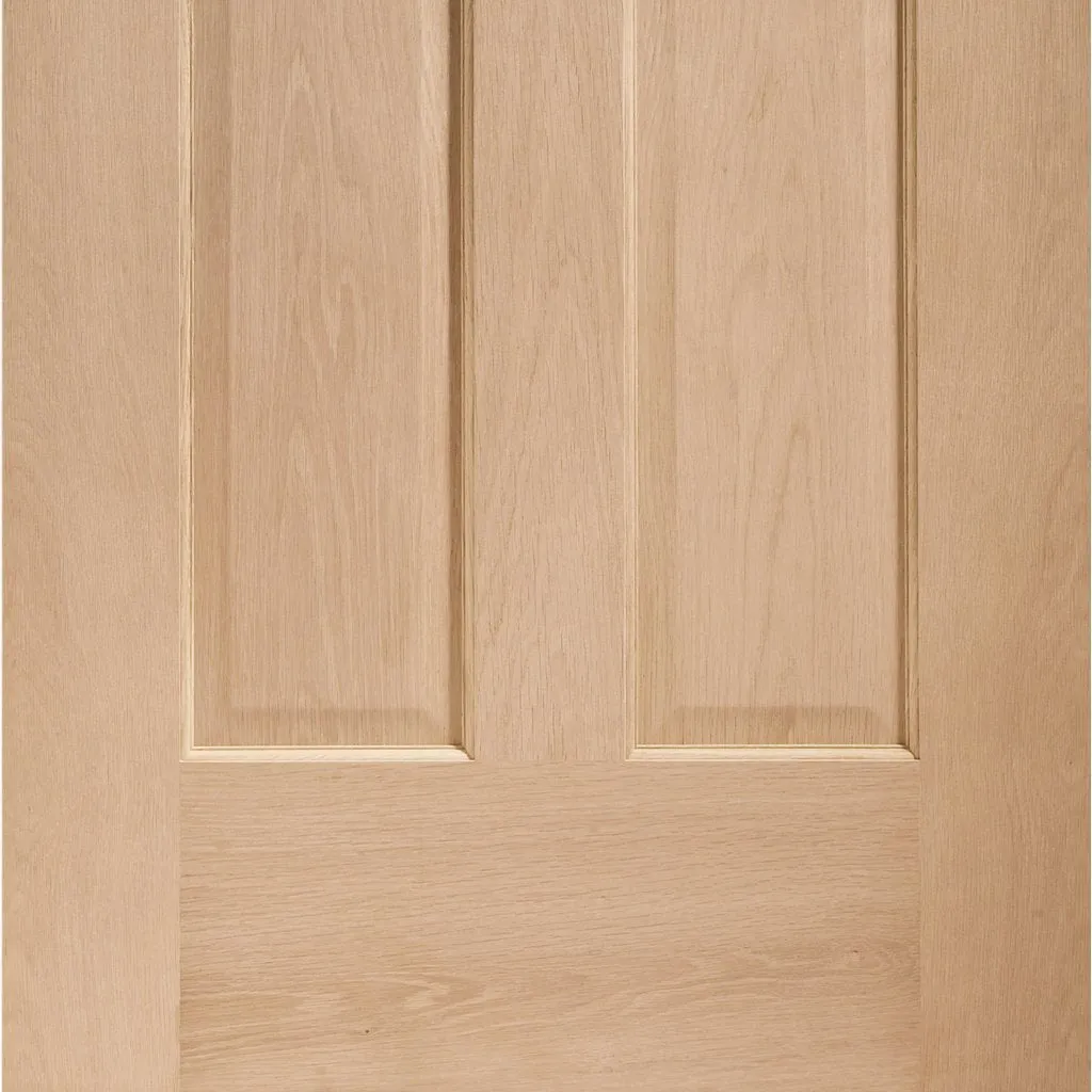 Bespoke Thrufold Colonial Oak 6 Panel Folding 3 0 Door - No Raised Mouldings