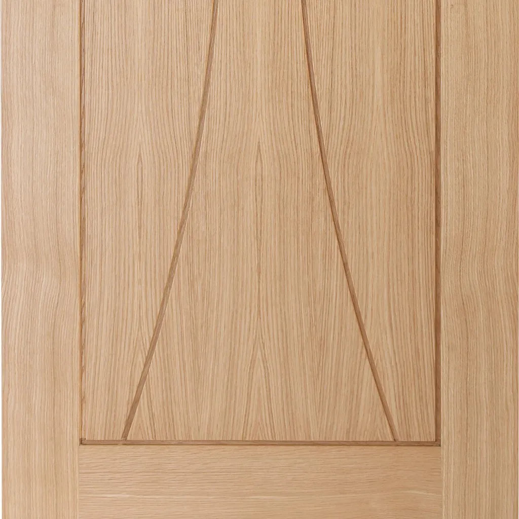 Bespoke Thrufold Verona Oak Flush Folding 2 2 Door