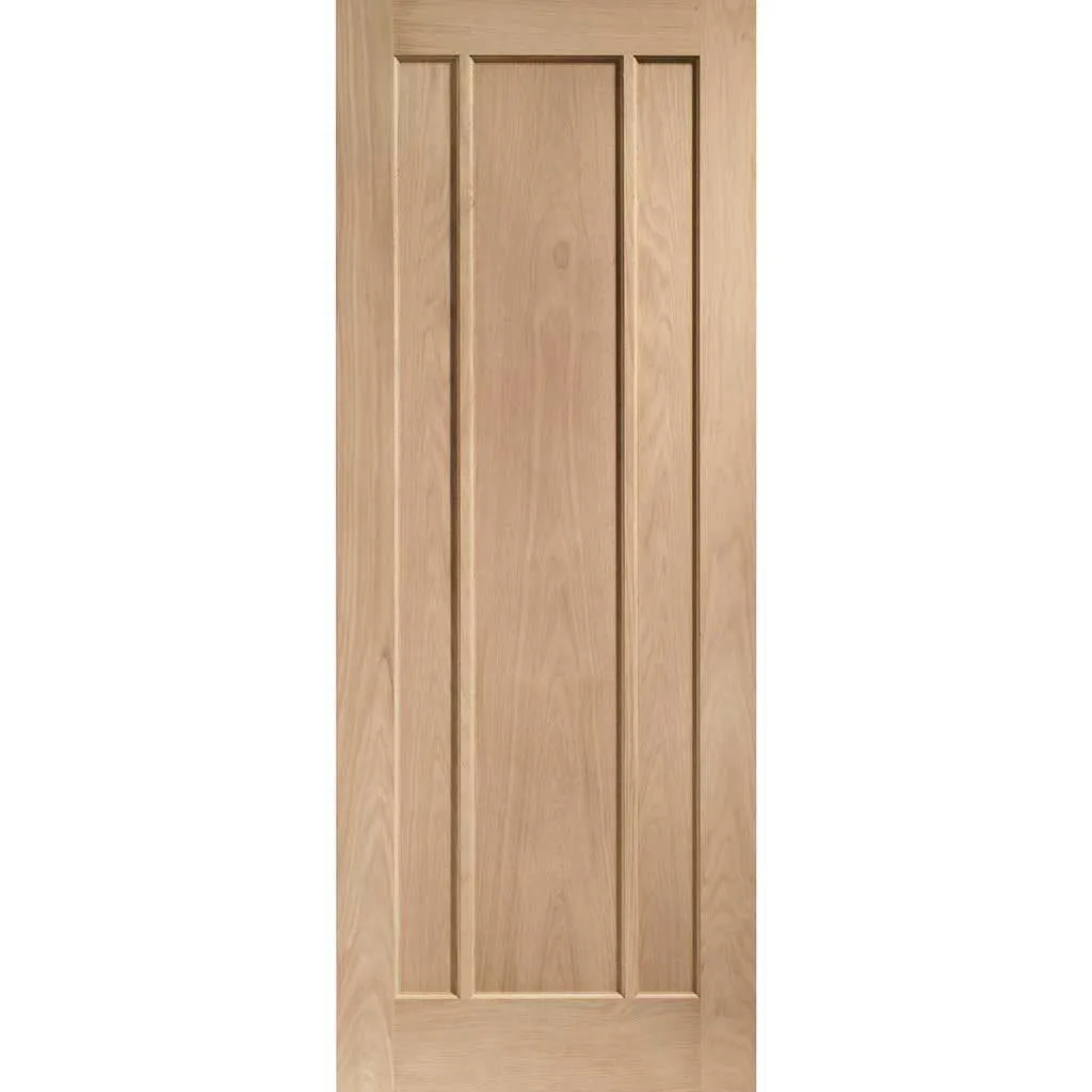 Bespoke Thrufold Worcester Oak 3 Panel Folding 3 2 Door - Prefinished