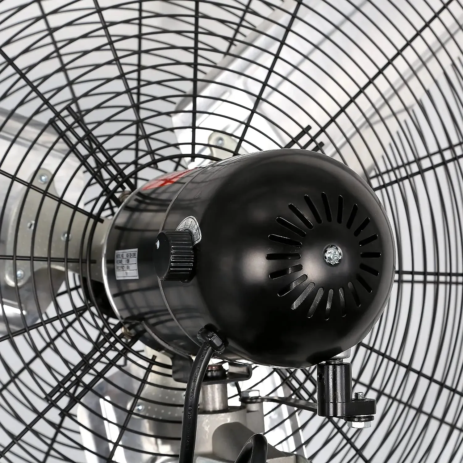 BILT HARD 30" High-Velocity Industrial Pedestal Fan - 3-Speed, Adjustable Height, Aluminum Blades